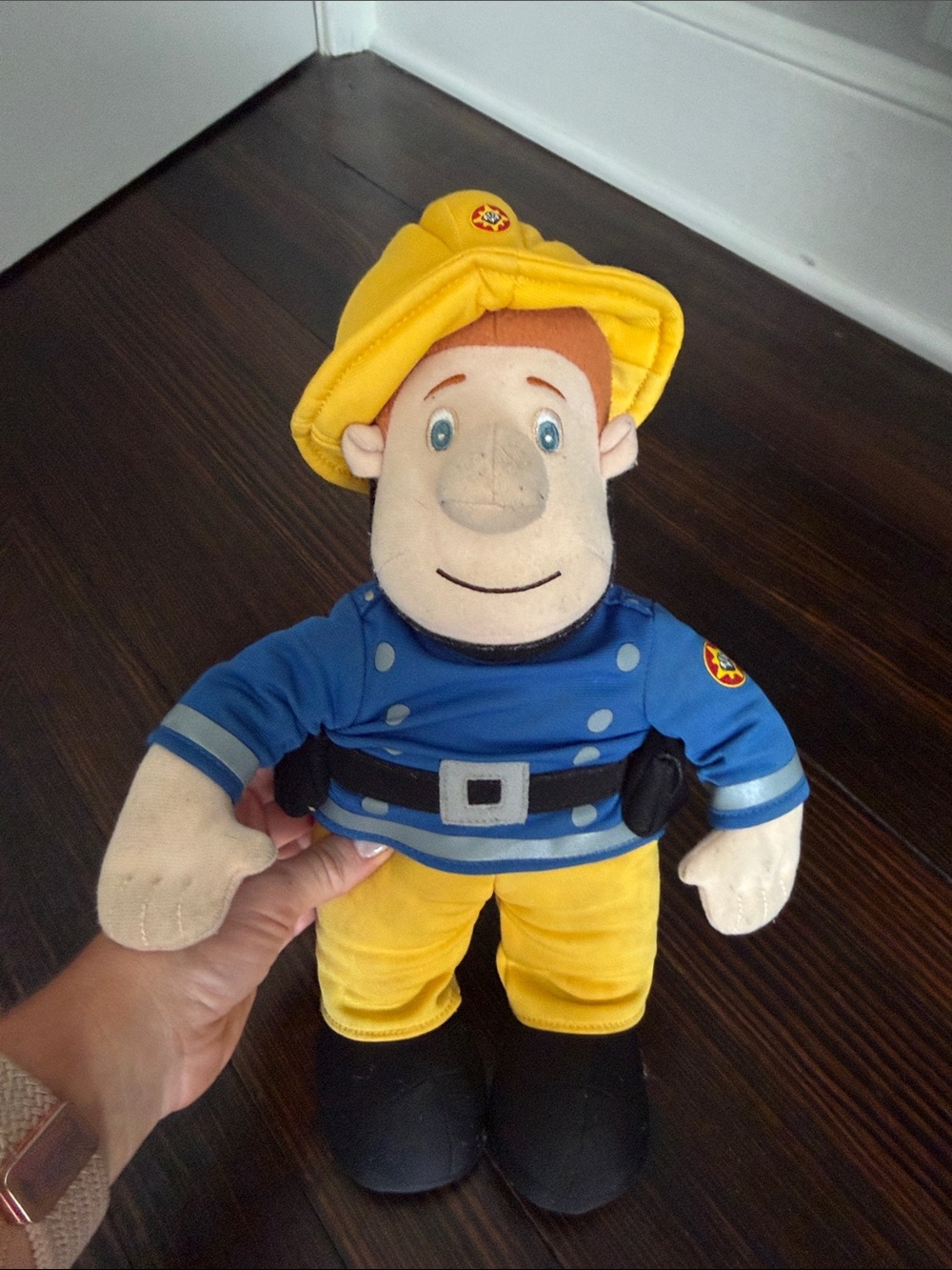 12-inch Fireman Sam Talking Soft Toy C#2